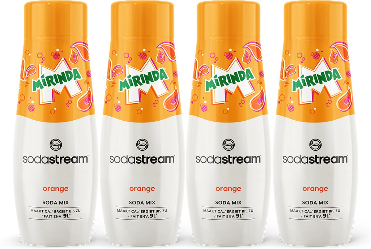Sirop de miranda Sodastream - paquet de 4