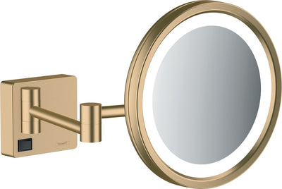 Hansgrohe addtoris miroir de rasage lumière LED bronze brossé