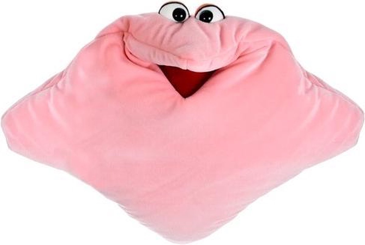 Marionnettes vivantes accessoire marionnette à gants oreiller rose tendre jouable