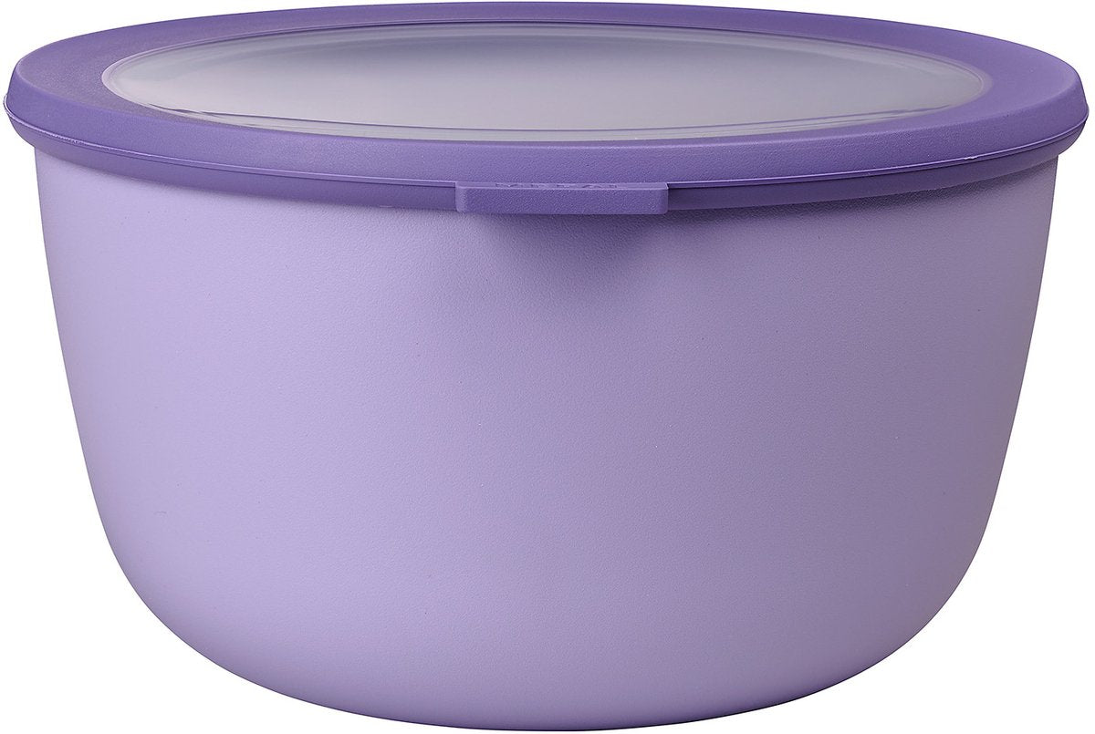 Mepal - récipient alimentaire multi-bols cirqula - 3000 ml - rond - lilas vif