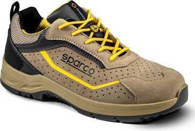 Sparco chaussures de travail s1ps - indy colton - beige jaune - marron - 44