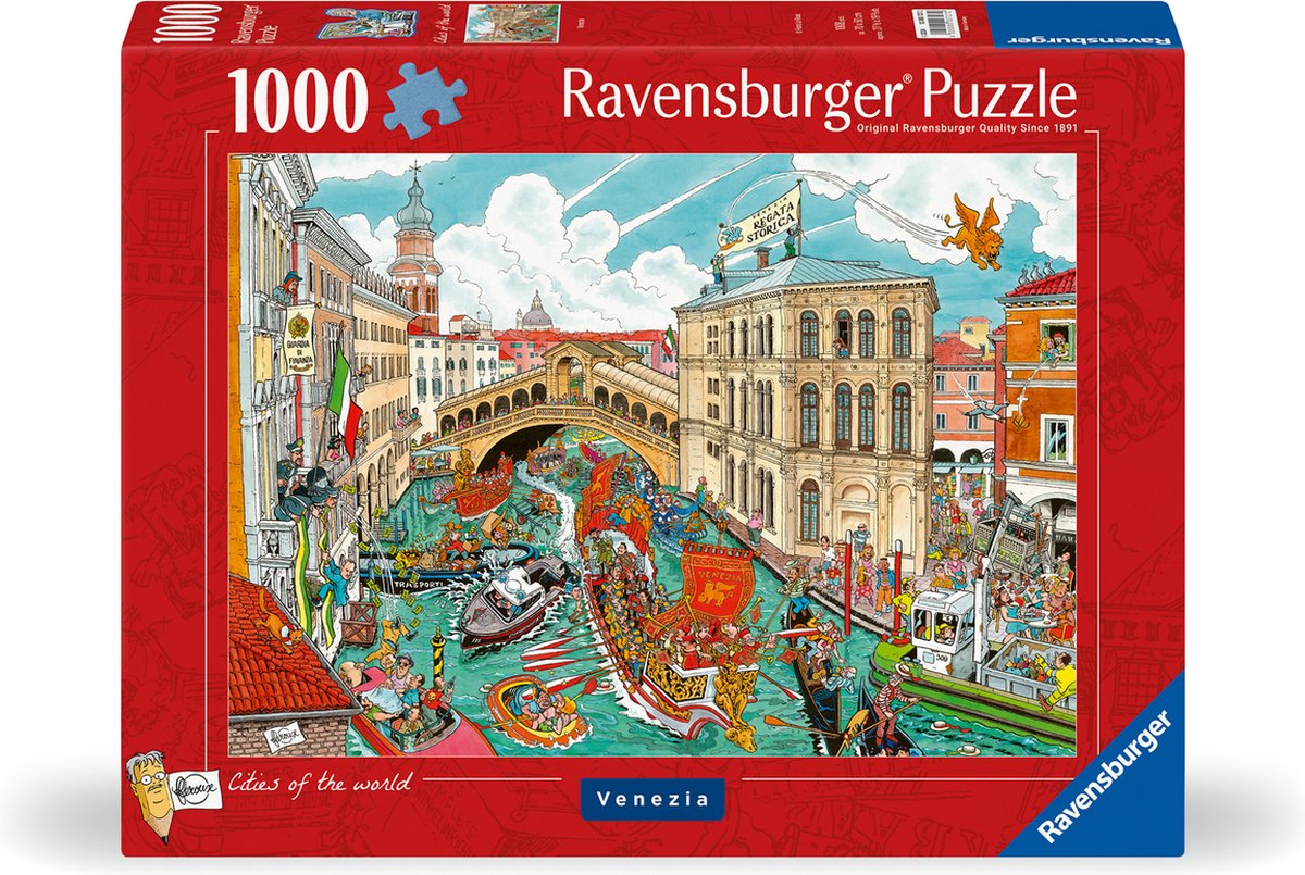 Fleroux Puzzel Venetie, 1000st.