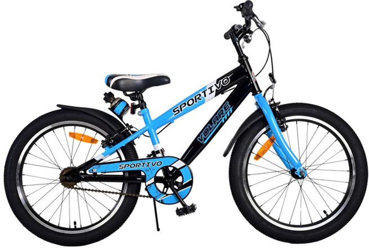 Volare Sportivo Children's Bicycle - Boys - 20 pouces - Bleu - deux freins à main