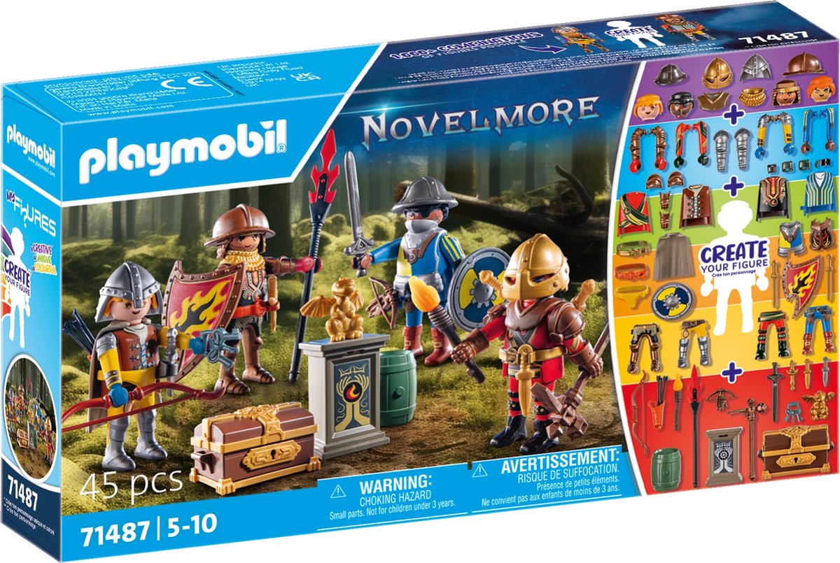 Playmobil Novelmore Mes figures chevaliers de Novelmore
