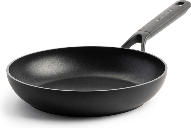 Poêle à frire Kitchenaid classic en aluminium forgé ø24cm - noir - induction - antiadhésive - sans pfas