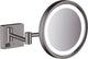 Hansgrohe addtoris miroir de maquillage LED grossissement 1x chrome noir brossé