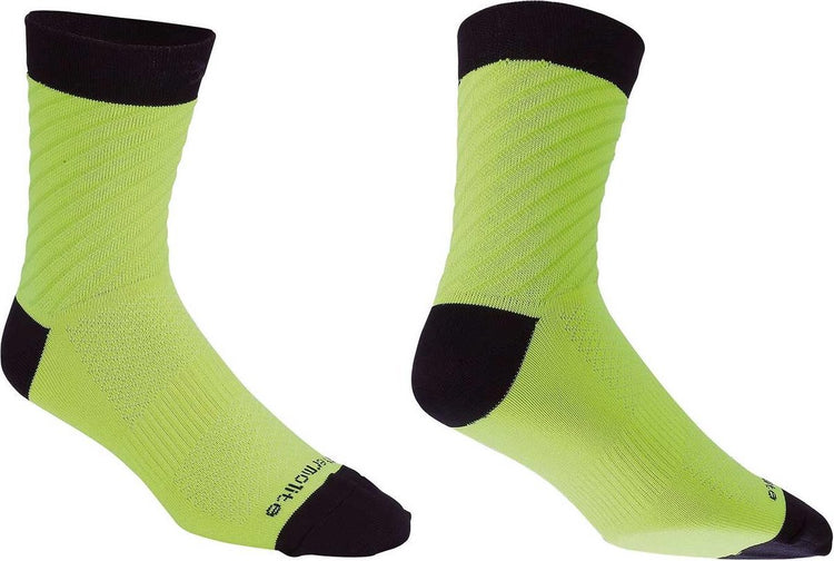 Bbb cycling thermofeet chaussettes de cyclisme hiver - chaussettes de cyclisme thermo - jaune fluo - chaussettes de cyclisme hommes et femmes - taille 44 47 - bso-17