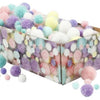 Couleurs pastel Pom-Pom, 400gr.