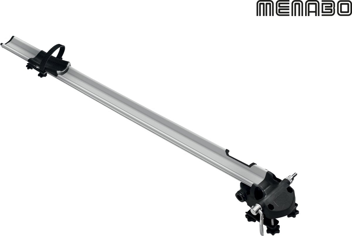 Menabo bike pro porte-vélos toit 1 vélo argent