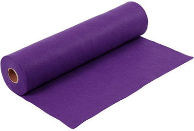 Feutre de loisir Creativ company, l: 45 cm, épaisseur 1,5-2 mm, 180-200 g, violet, 5 m 1 rouleau