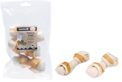 Beeztees Bouton à mâcher culinaire au poulet - 3 pièces - 13 cm snacks pour chien - snacks à mâcher - chien