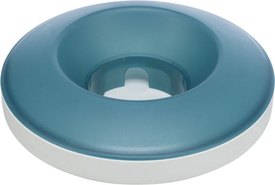 Trixie Slowfeding Bol à bascule Plastique TPR Gray Bleu