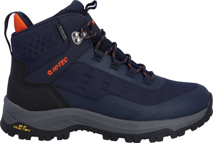 Hi-tec storm expédition sport water resistant bleu - taille 41 bottes de randonnée pour homme