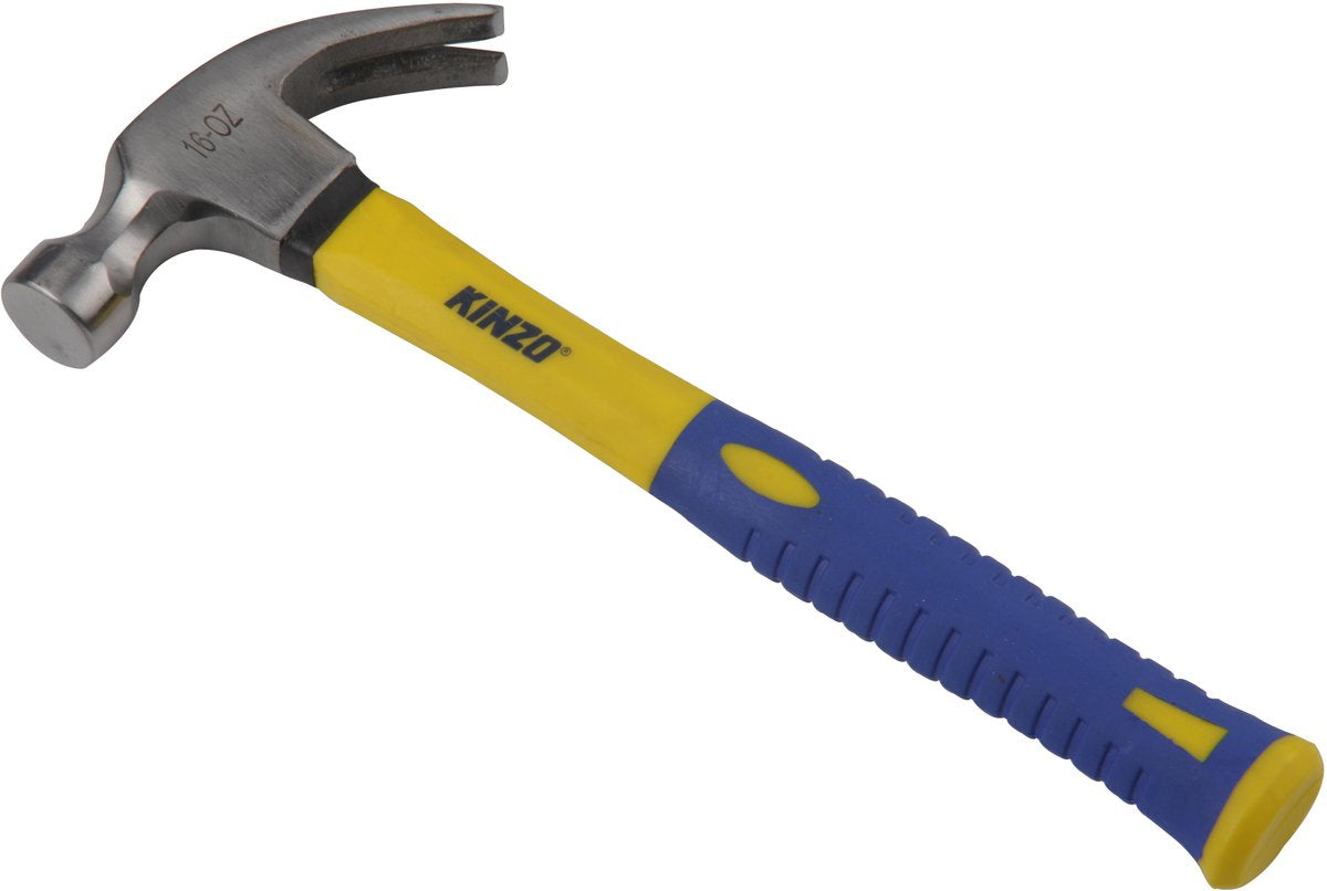 Marteau à griffes Kinzo 450 g – marteau pour travaux de menuiserie