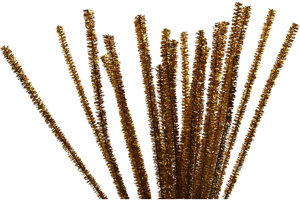 CHENILLE GOLD 30 cm, 50e.