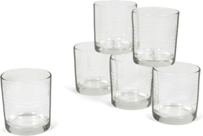 Verres à boire Bormioli Rocco Bormioli - 6 pièces - transparent - verre - 240 ml - verres - verre à boire verre à eau verre à gobelet