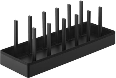 Couvercle de tour Yamazaki, support de casseroles réglable - noir