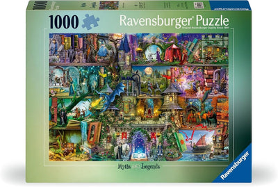 Ravensburger erwachsenenpuzzle 1000 pièces - mythes et légendes