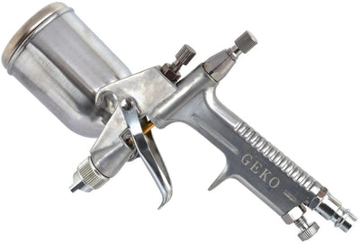 Mini pistolet Geko - technologie HVLP - 200 ml - buse 0,5 mm - contrôle de l'air et de la peinture réglable