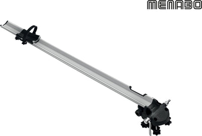 Menabo bike pro porte-vélos toit 1 vélo argent