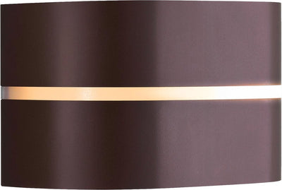 Nordlux sibelis-applique-murale-e27-brun métallique