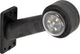 Feu de position Carpoint 10-30 volts gauche 150 mm rouge blanc