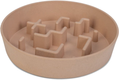 Beeztees gamelle antidérapante dog cat nom - gamelle à nourriture pour chien chat - passe au lave-vaisselle - antidérapante - plastique - rose - 800ml