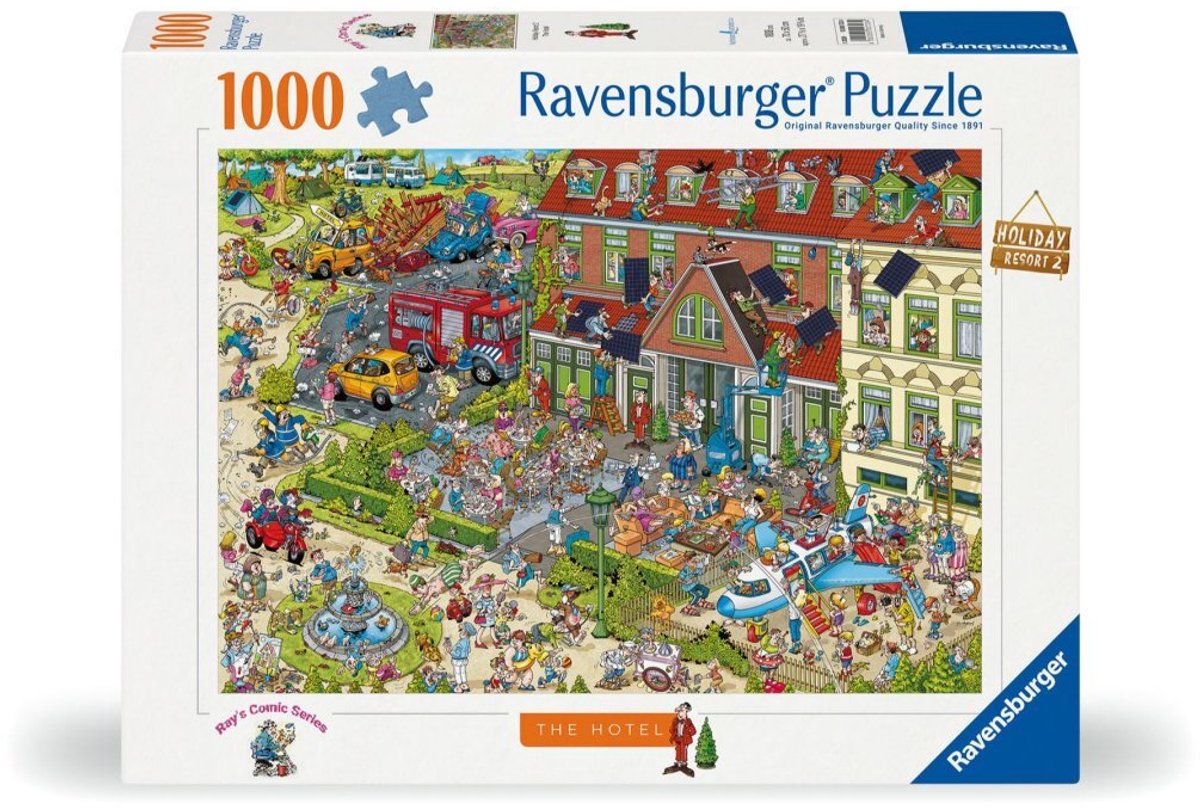 Ravensburger Jigsaw Puzzle Holiday Resort 2: L'hôtel, 1000st.