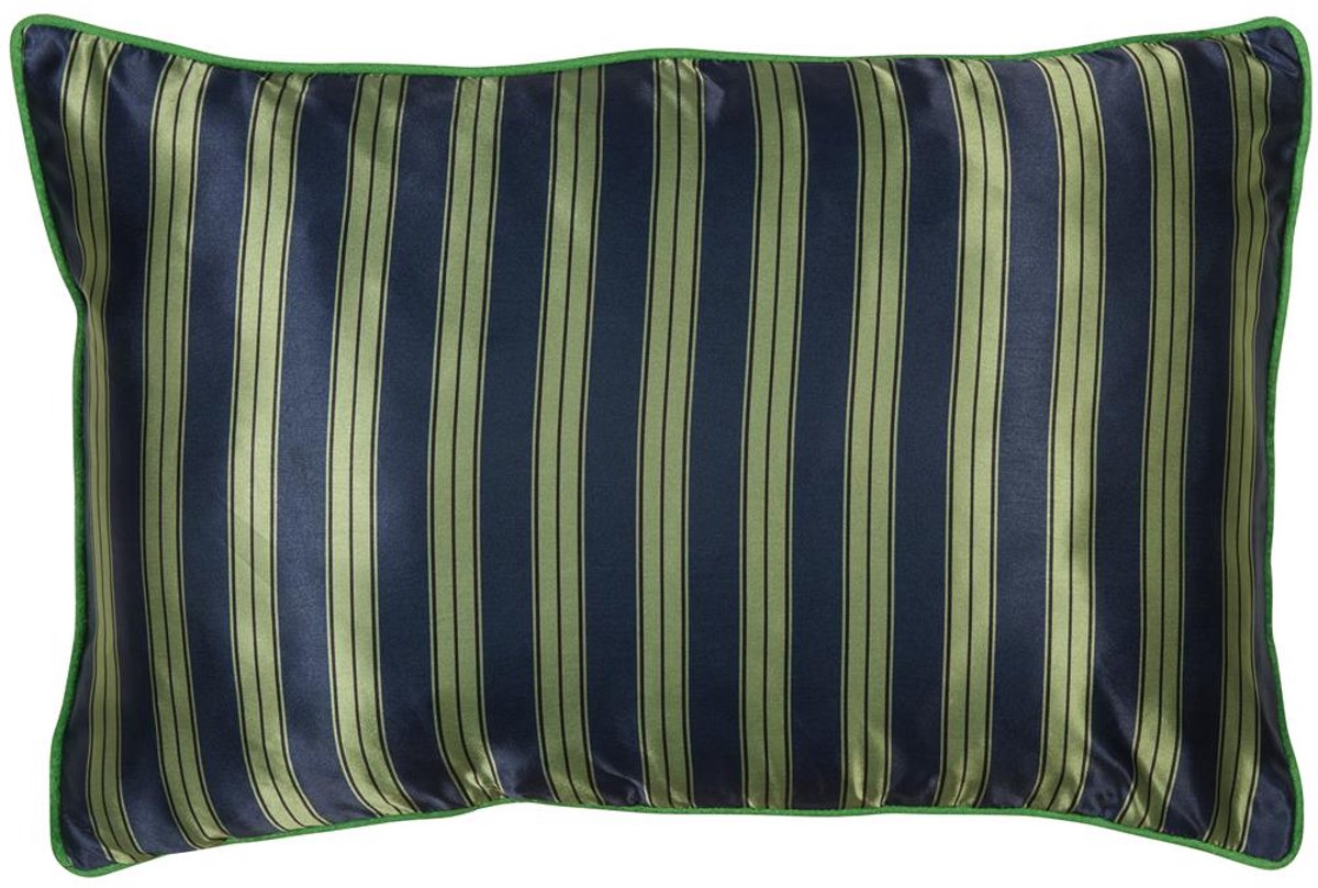 Coussin décoratif pyjama Vtwonen - 40x60 cm - bleu vert