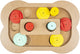 Duvo plus - jouets pour animaux - chien - puzzle slide 'n snack - jambe 28x19x2,5cm multicolore - 1pc