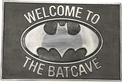 Batman enter the batcave paillasson unisexe - gris noir - standard