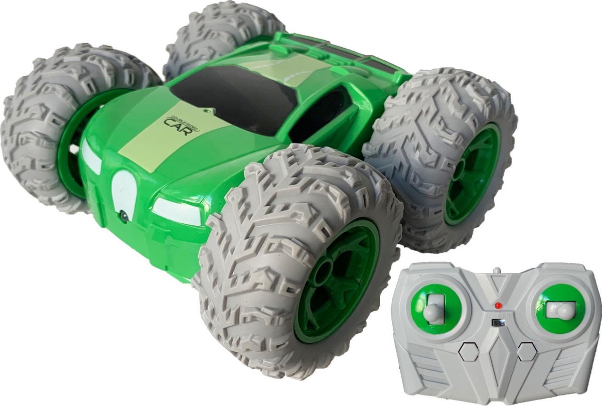 RC Flip 360 Stunt Racer Green
