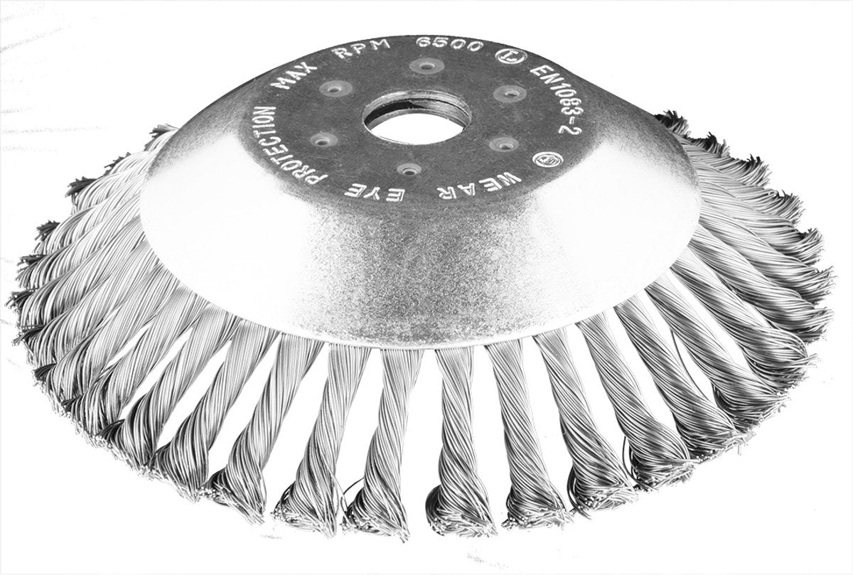Graphite - tarcza szczotkowa - 200x25.4 mm - twarda - druty splątane