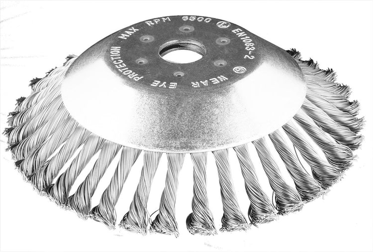 Graphite - tarcza szczotkowa - 200x25.4 mm - twarda - druty splątane