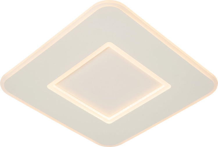 Lucide axelle - plafonnier (plafonnier) - LED 3 step dim - 1x24w 2700k - blanc