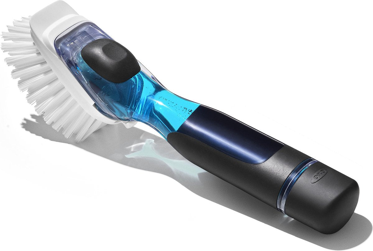 Oxo - brosse à vaisselle - avec distributeur de savon