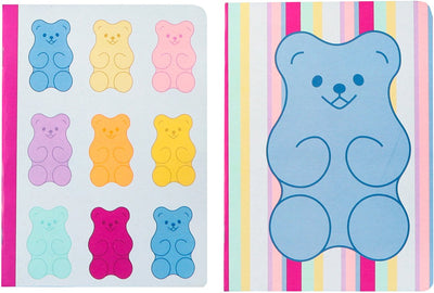 Carnets Kangaro - b'log sweet candy - format A5 - avec diamant 5mm - 2 pièces - au parfum fraise - an-122671-a