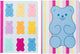 Carnets Kangaro - b'log sweet candy - format A4 - avec trait - 2 pièces - au parfum fraise - an-122640-a