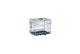 Beeztees cage pour chien xs - banc - 2 portes - pliable - galvanisé - 49x36x40 cm