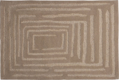 Tapis Woood Alicia - laine - sable - 170x240