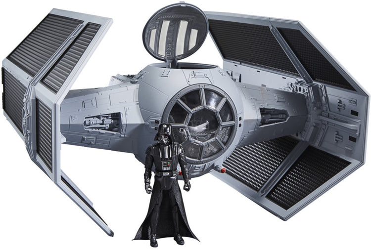 Hasbro dark vador's tie advanced figurine d'action dark vador - star wars - la collection vintage