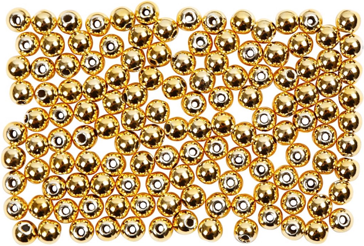 Creativ Company Beads Gold, 150e.