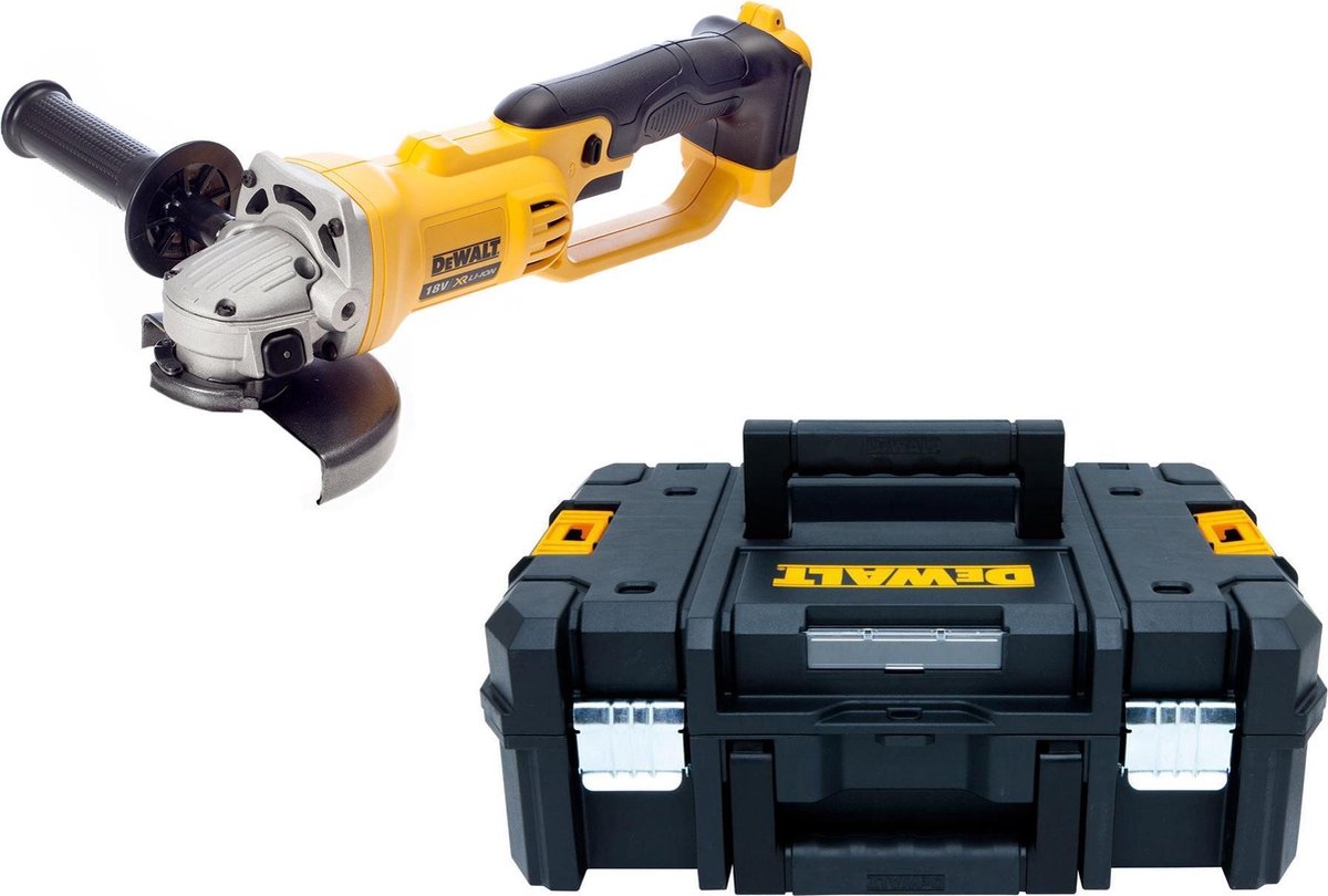 Dewalt dcg412nt corps de meuleuse d'angle à batterie Li-ion 18 V en tstak - 125 mm