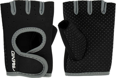 Avento gants de fitness néoprène - noir gris - L XL