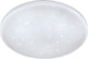 Plafonnier Eglo frania-s - LED - ø 22 cm - blanc - scintillant