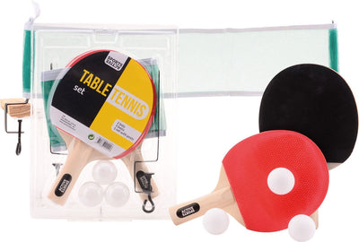 Ensemble de tennis de table actif sportif