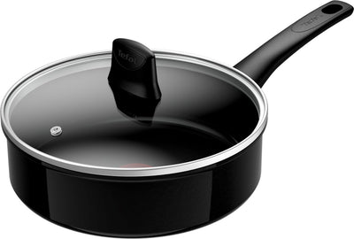 Tefal renouveler noir sur - poêle en céramique - ø24 cm - sans pfas - convient à l'induction