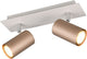 Trio marley - spot - moka - excl. 2x gu10 4,9 w -
