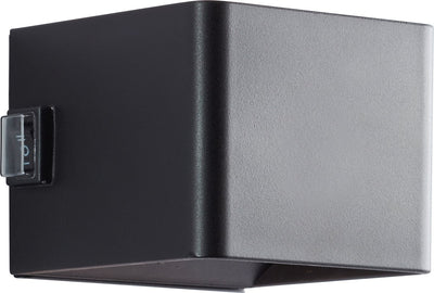 Brilliant iseo - applique rechargeable sur batterie sans fil - avec détecteur de mouvement - ip44 - led 4w - 300 lumen - 3000k - avec indicateur de batterie - noir
