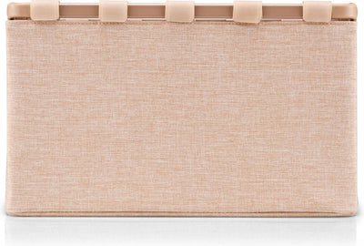 Reisenthel frame box l boîte de rangement - 27l - frame twist café beige